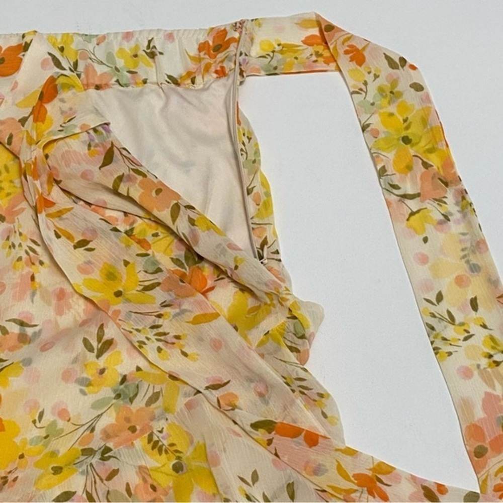 Women's‎ Floral Asymmetrical Whimsical Fairy Skirt XXL Spring Easter - Picture 6 of 14